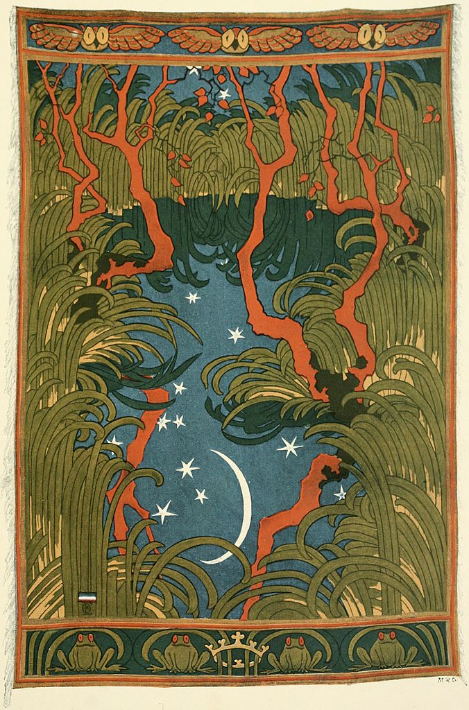 Waldteich – Otto Eckmann Tablo