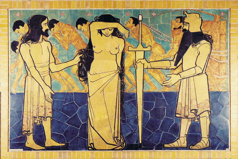 Wall decoration for Beurs van Berlage Café – Jan Toorop Tablo