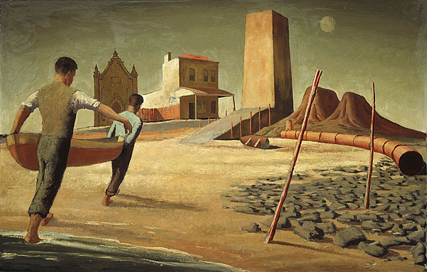 Wallaroo (1951) - Jeffrey Smart Tablo