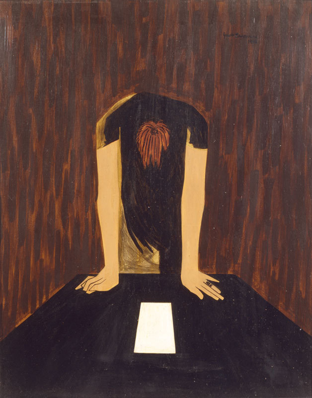 War Series The Letter (1946) – Jacob Lawrence Tablo