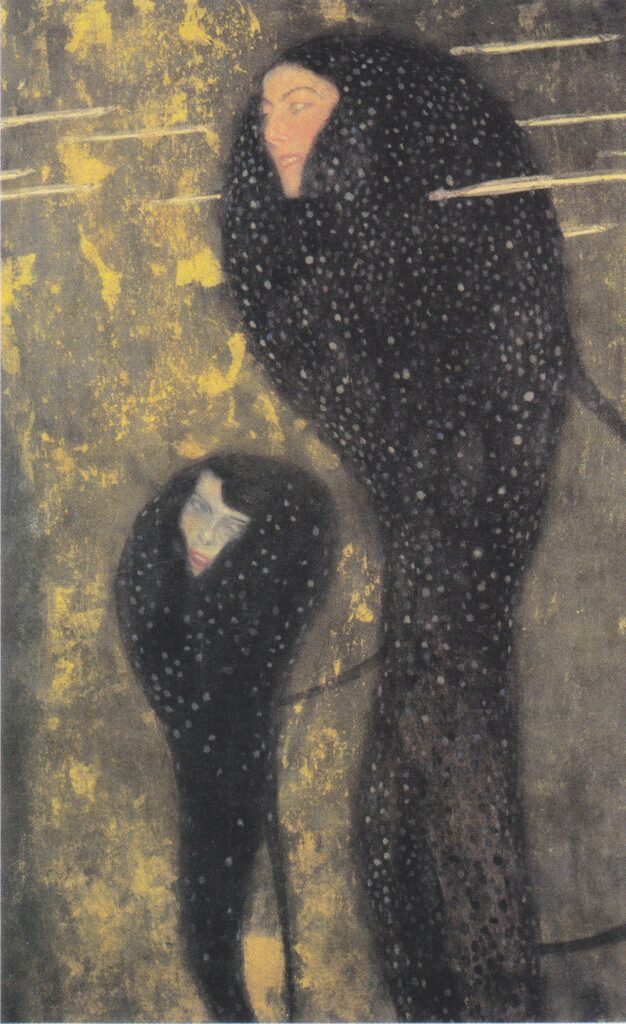 Water Nymphs (Silverfish) (1899) - Gustav Klimt Tablo
