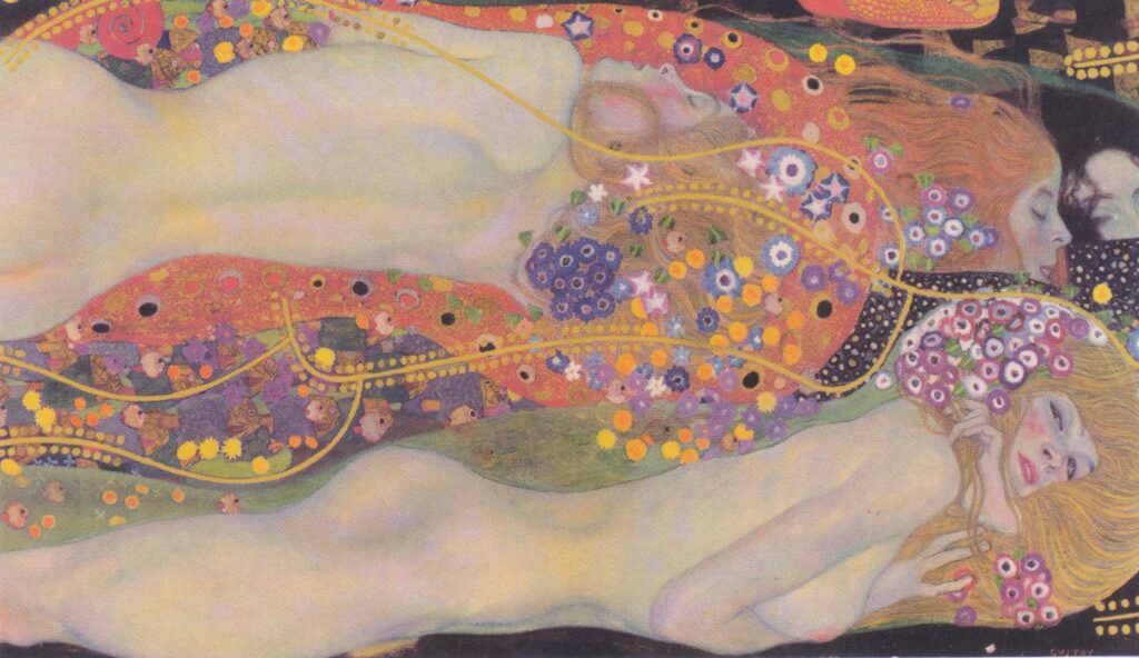 Water Snakes II (1907) - Gustav Klimt Tablo