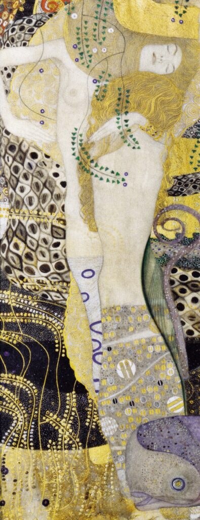 Water snakes I (1904) - Gustav Klimt Tablo