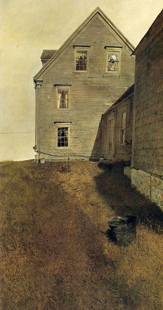 Weatherside - Andrew Wyeth Tablo