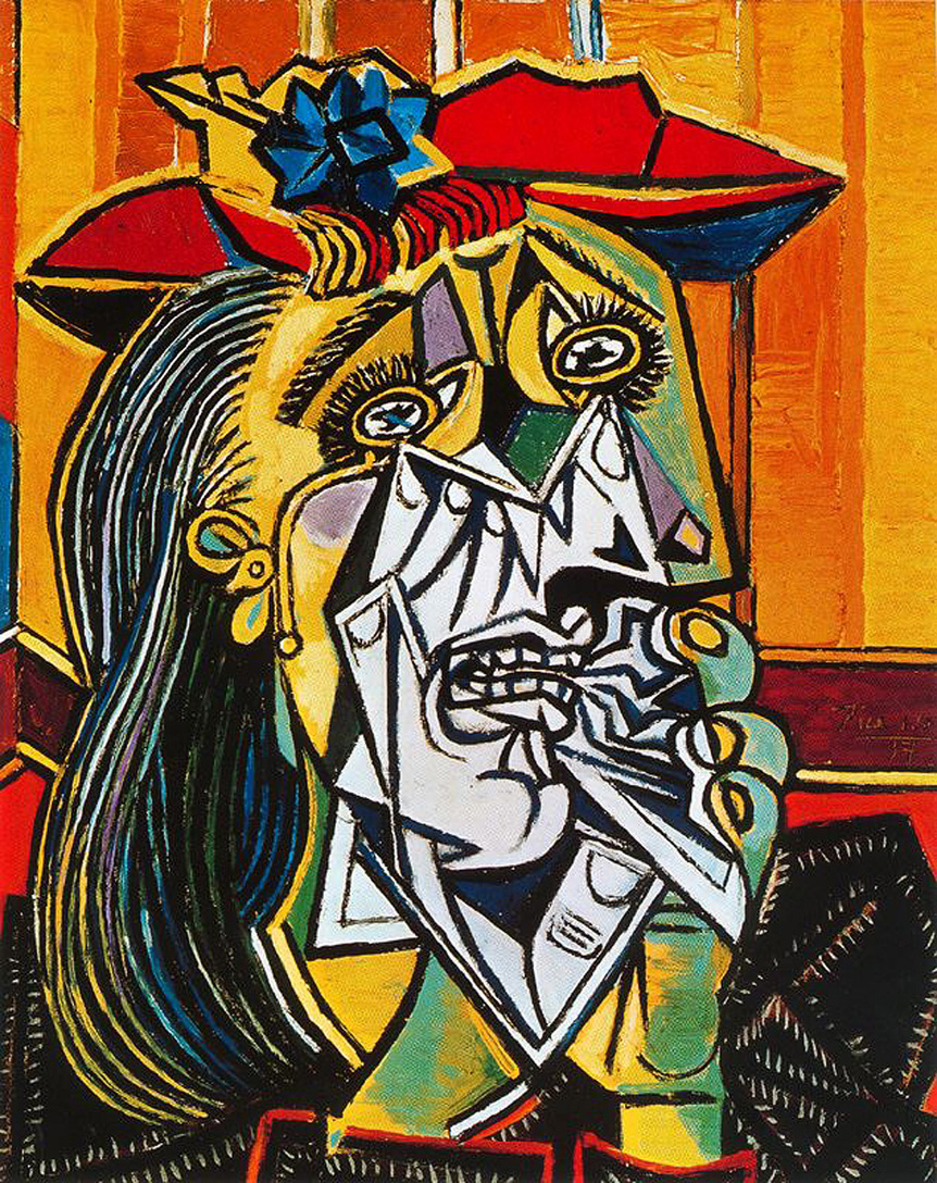 Weeping Woman (1937) - Pablo Picasso Tablo