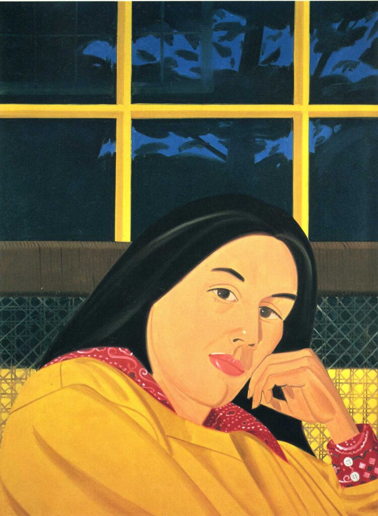 West Interior - Alex Katz Tablo