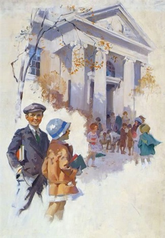 What Should a School Child's Breakfast Be (1926) - Haddon Sundblom Tablo