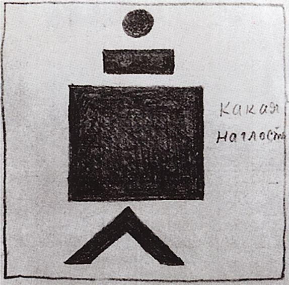 What impudence! (1915) - Kazimir Malevich Tablo