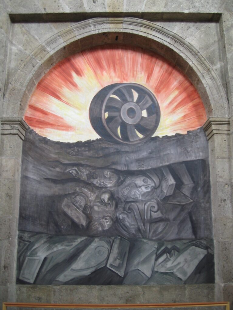 Wheel (1939) - José Clemente Orozco Tablo
