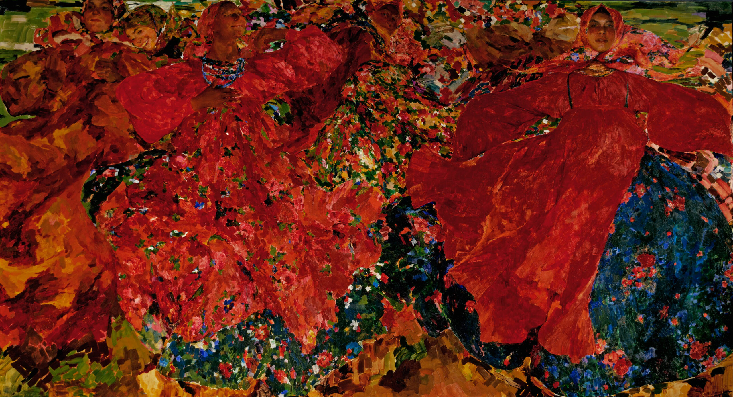 Whirlwind (1906) - Filipp Malyavin Tablo kanvas tablo