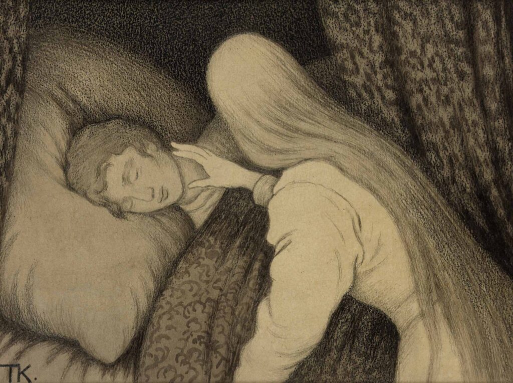 White Bear King Valemon (1912) - Theodor Severin Kittelsen Tablo