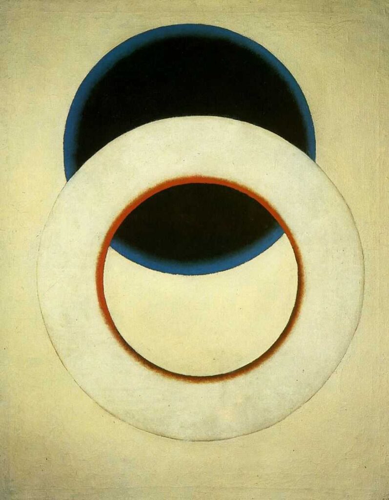 White Circle (1918) - Alexander Rodchenko Tablo