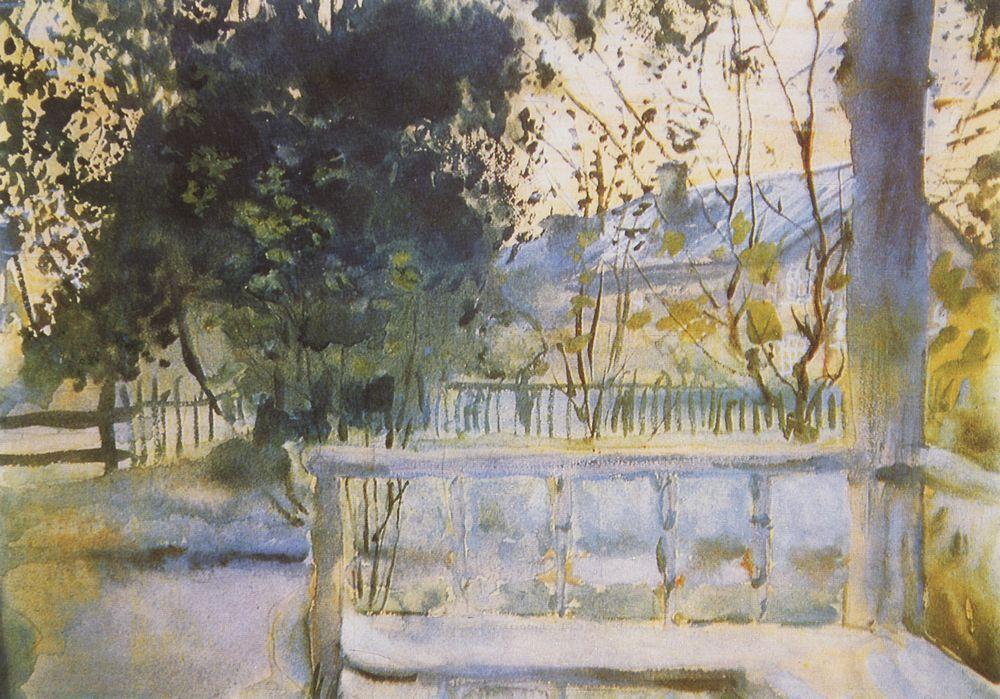White Night. Sergievo (1897) – Konstantin Somov Tablo