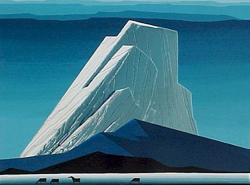 White Rock – Eyvind Earle Tablo