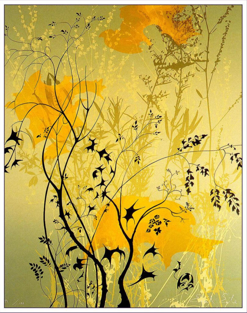 Wild Flowers - Eyvind Earle Tablo