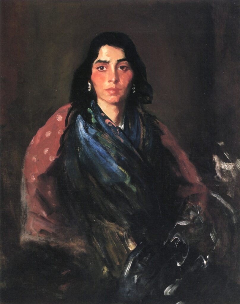 Wild Gypsy (1912) - Robert Henri Tablo