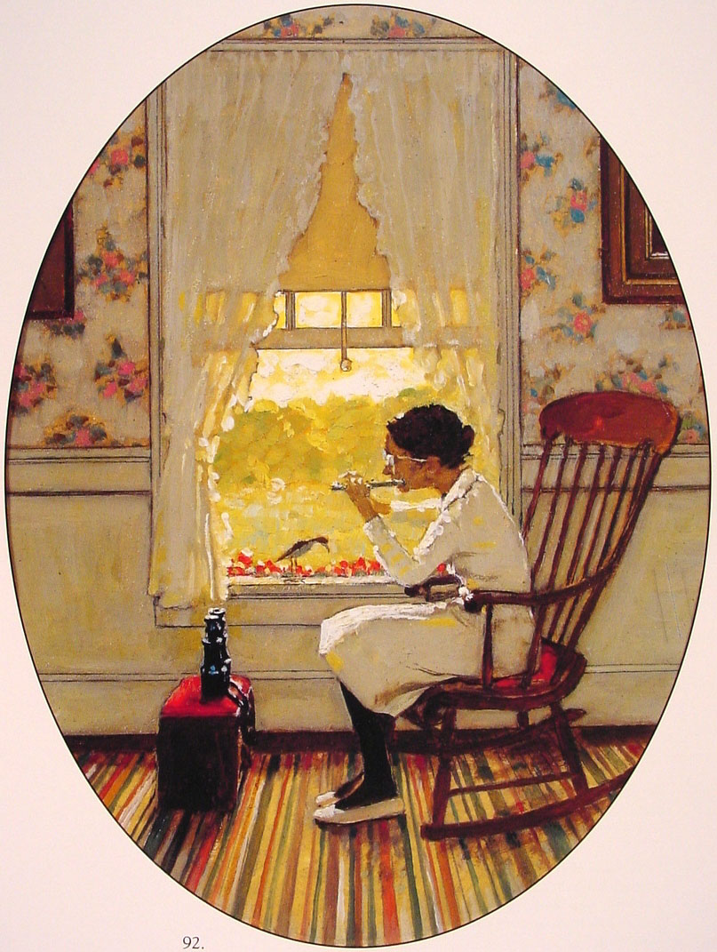 Willie was Different - Norman Rockwell Tablo