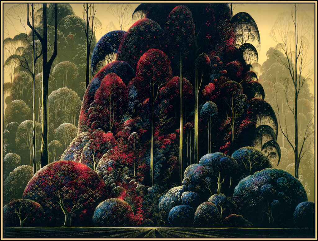 Wind Breaks - Eyvind Earle Tablo