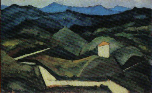 Windmill (1910) - Amadeo de Souza-Cardoso Tablo