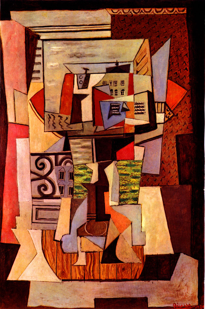 Window opened to the street Penthieure (1920) - Pablo Picasso Tablo