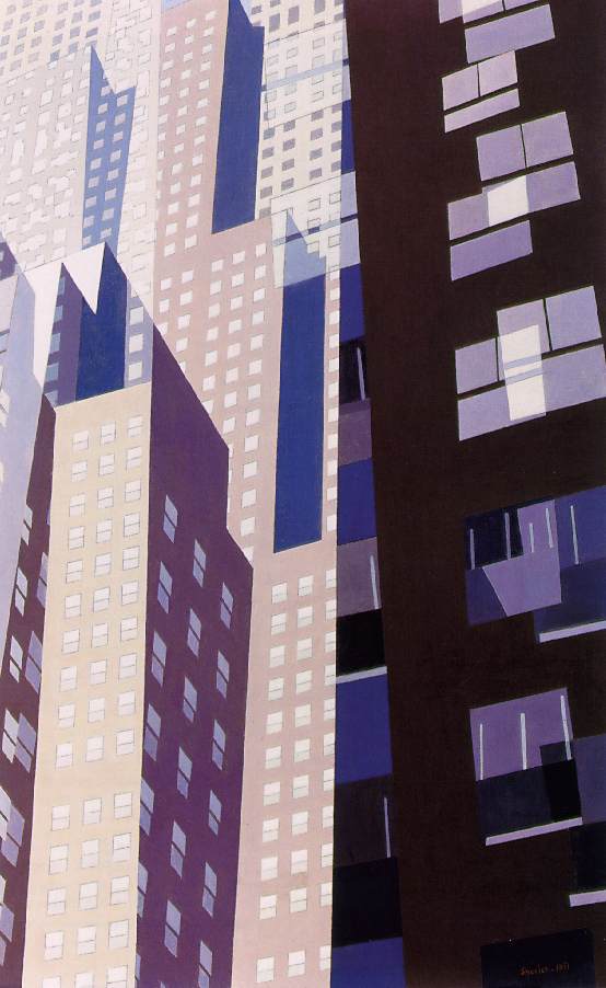 Windows (1952) - Charles Sheeler Tablo