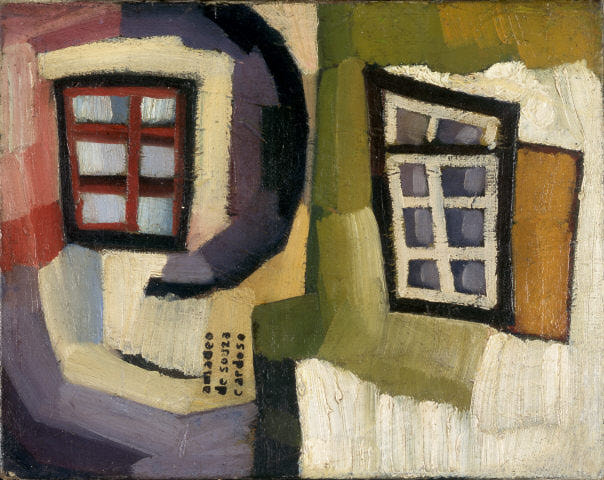 Windows of a fisherman (1915) - Amadeo de Souza-Cardoso Tablo