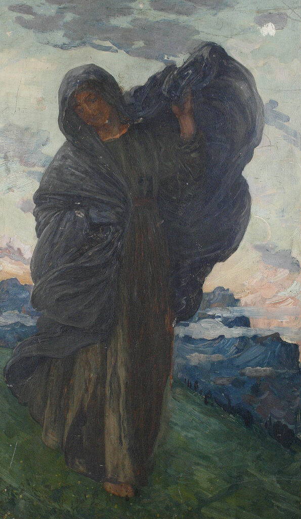 Winter (1870) - Walter Crane Tablo