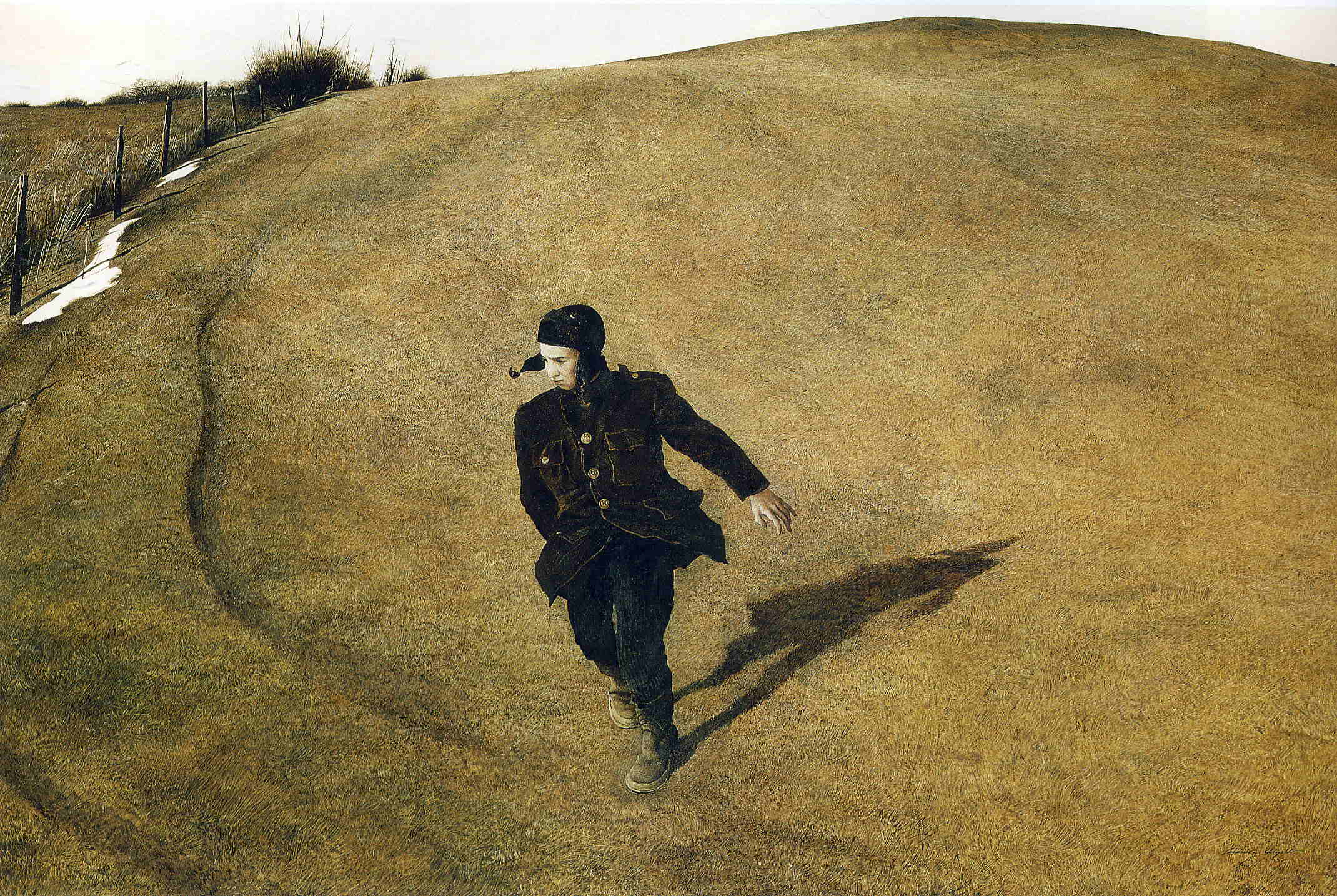 Winter (1946) - Andrew Wyeth Tablo