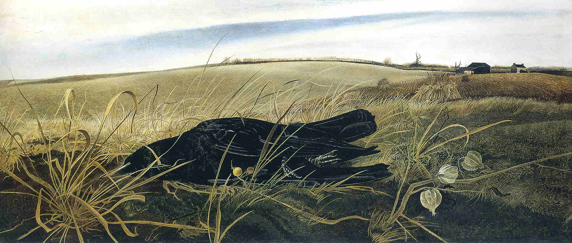 Winter Fields (1942) - Andrew Wyeth Tablo