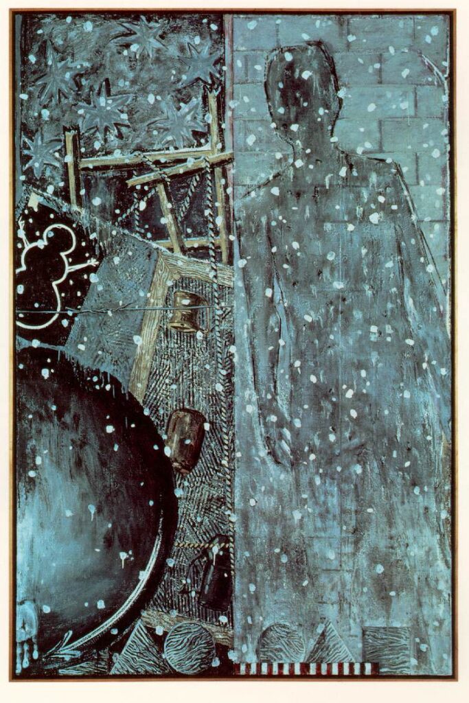 Winter - Jasper Johns Tablo