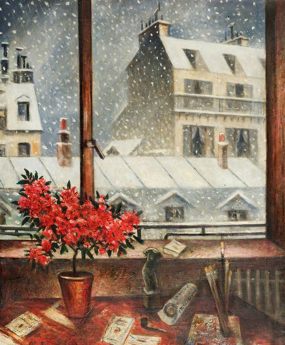 Winter Time - C. R. W. Nevinson Tablo