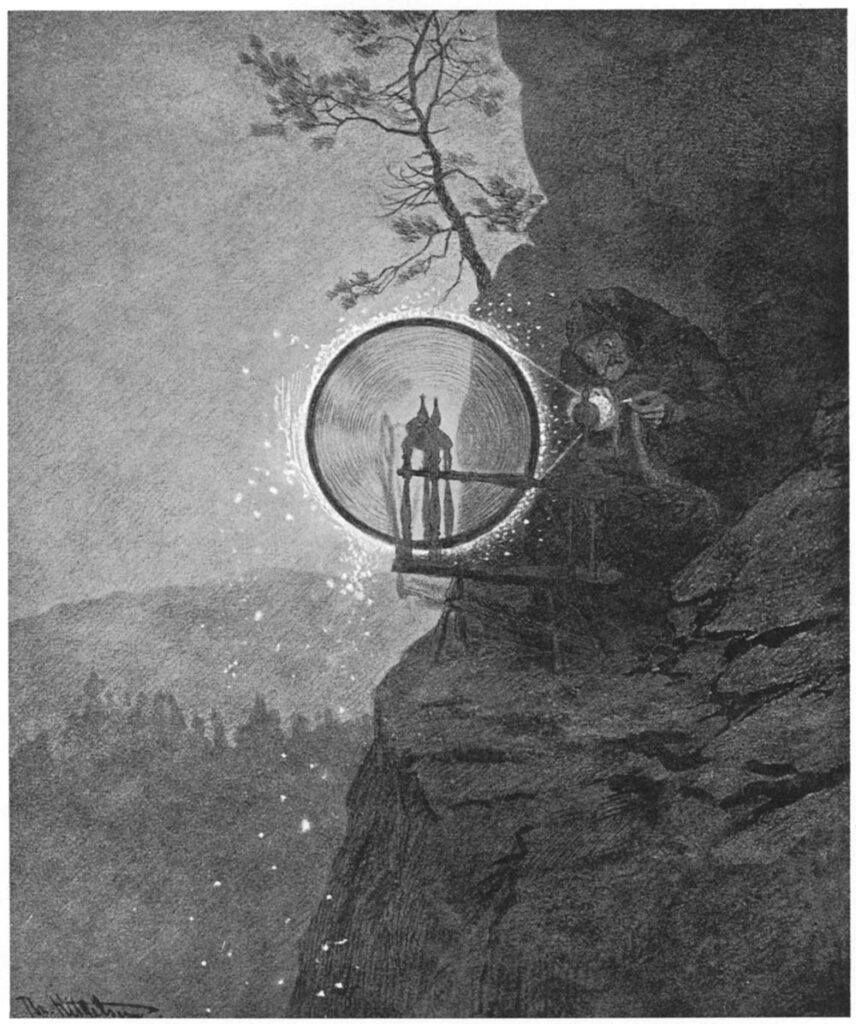 Witch (1892) - Theodor Severin Kittelsen Tablo