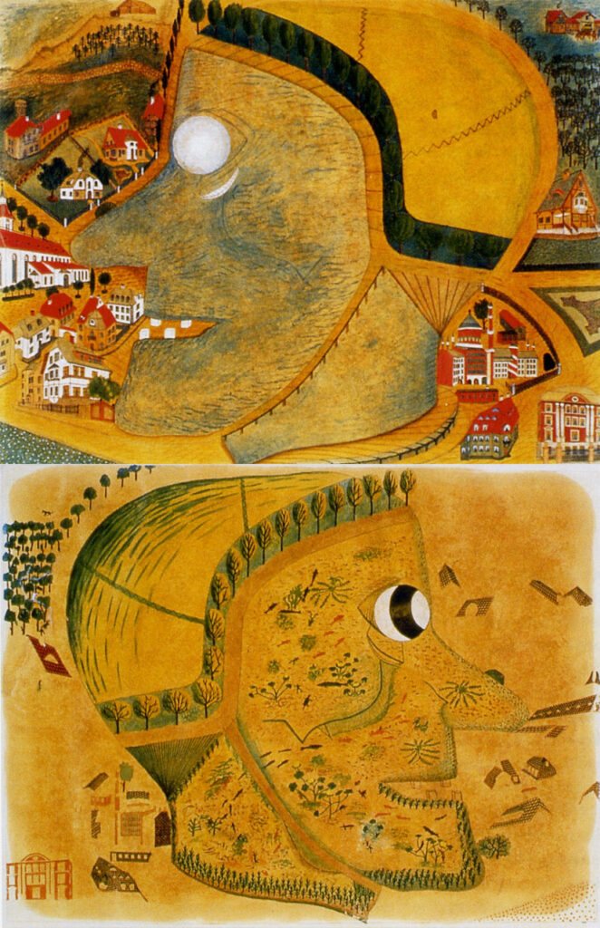 Witch's head (1915) - August Natterer Tablo