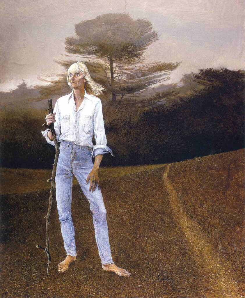 Witches Broom - Andrew Wyeth Tablo