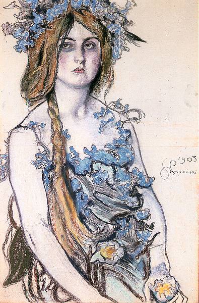Wladyslawa Ordon - Stanisław Wyspiański Tablo