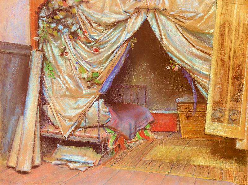 Wnetrze Pracowni - Stanisław Wyspiański Tablo