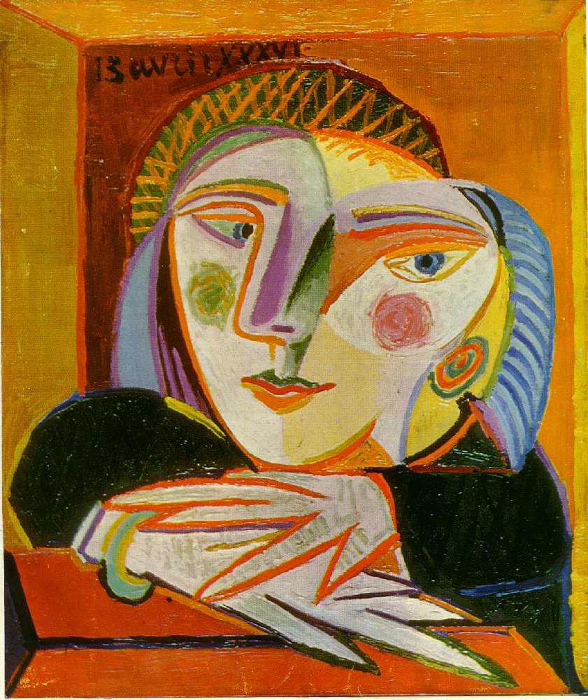 Woman by the window (1936) - Pablo Picasso Tablo