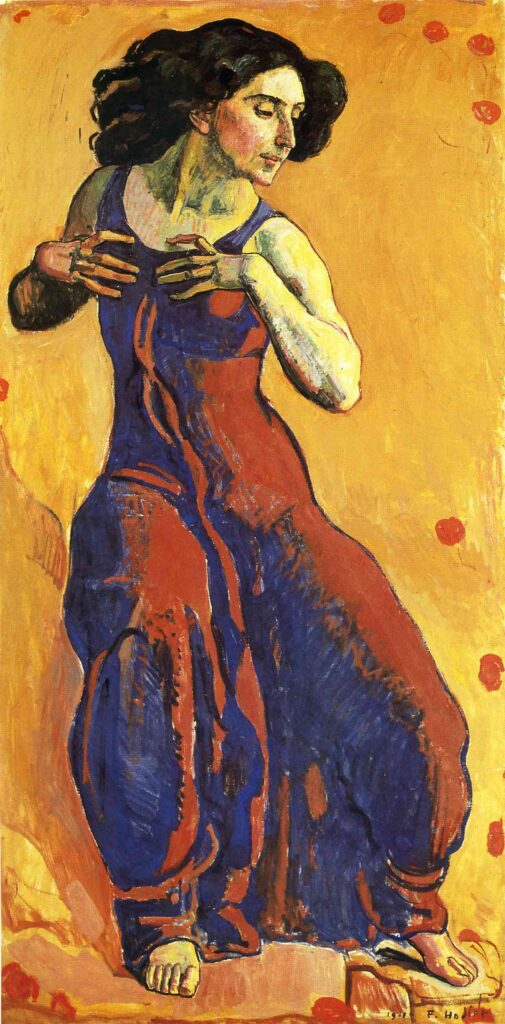 Woman in Ecstasy (1911) - Ferdinand Hodler Tablo