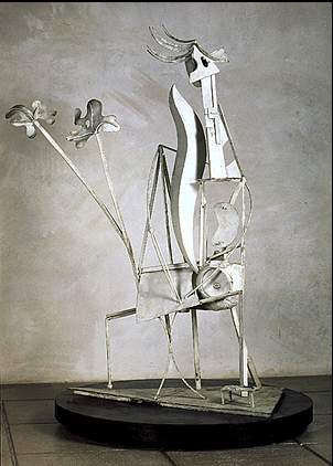 Woman in the Garden (1929) - Pablo Picasso Tablo