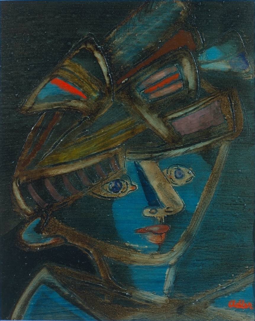 Woman with Hat (1940) - Jankel Adler Tablo