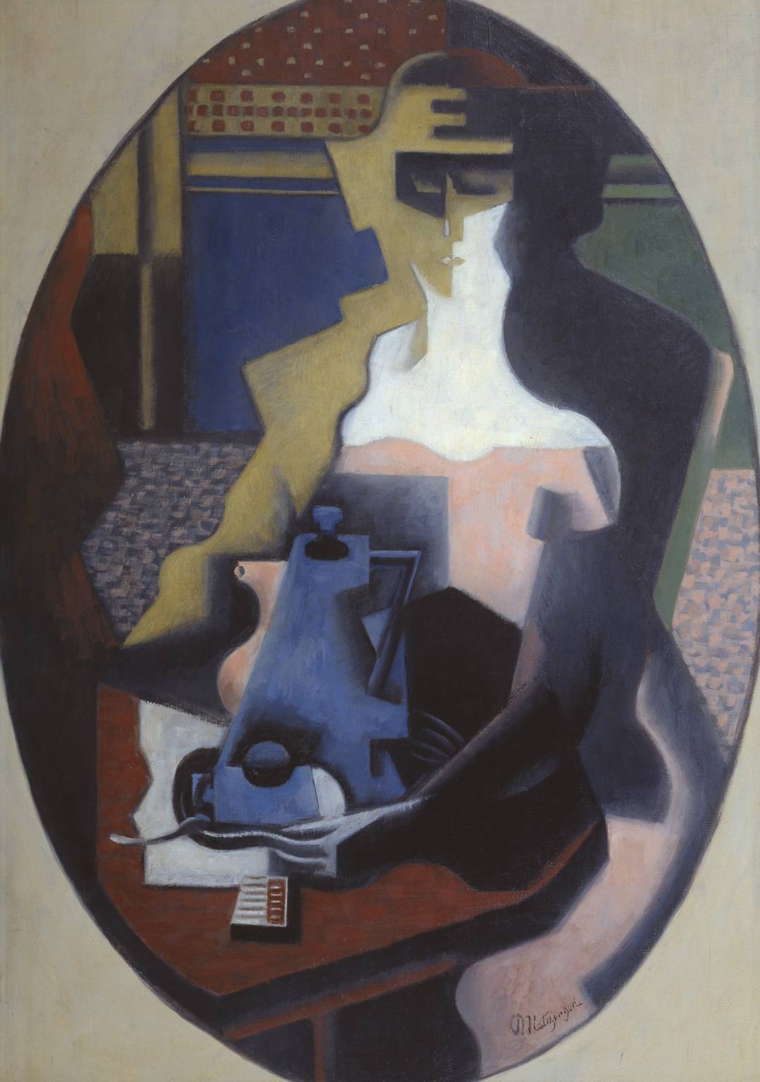 Woman with a Coffee Pot (1919) - Jean Metzinger Tablo
