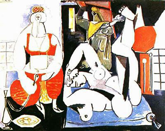 Women of Algiers (1955) - Pablo Picasso Tablo