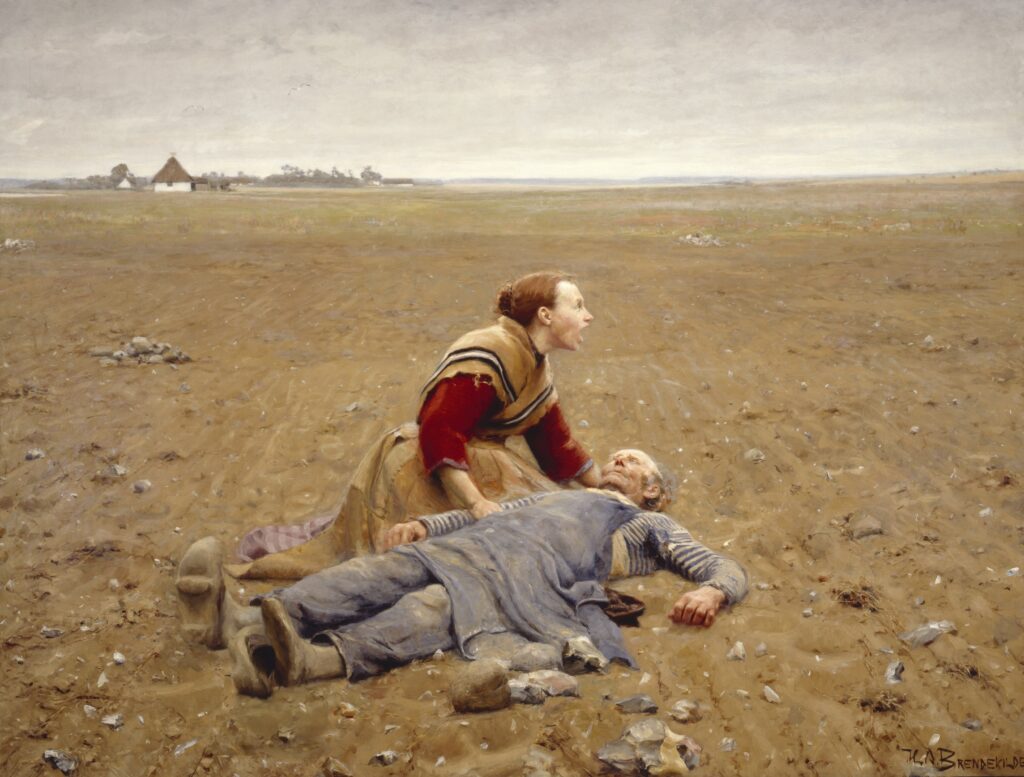 Worn Out (1889) - Hans Andersen Brendekilde Tablo