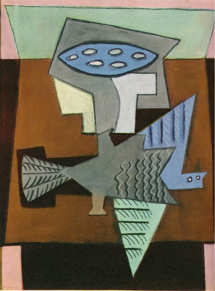 Wounded bird (1921) - Pablo Picasso Tablo