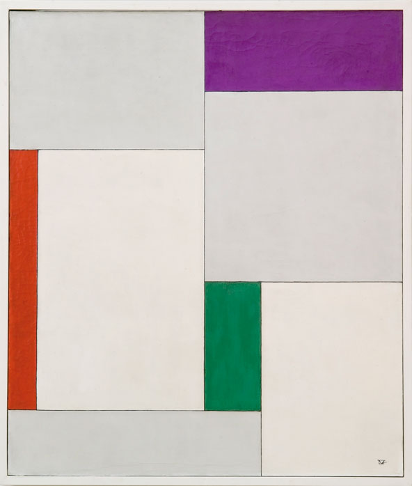 XVII composition dans le carré (1930) – Georges Vantongerloo Tablo