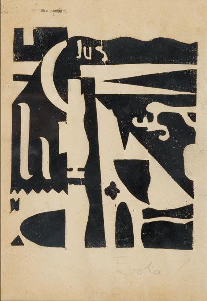 Xilografia (1919) – Julius Evola Tablo