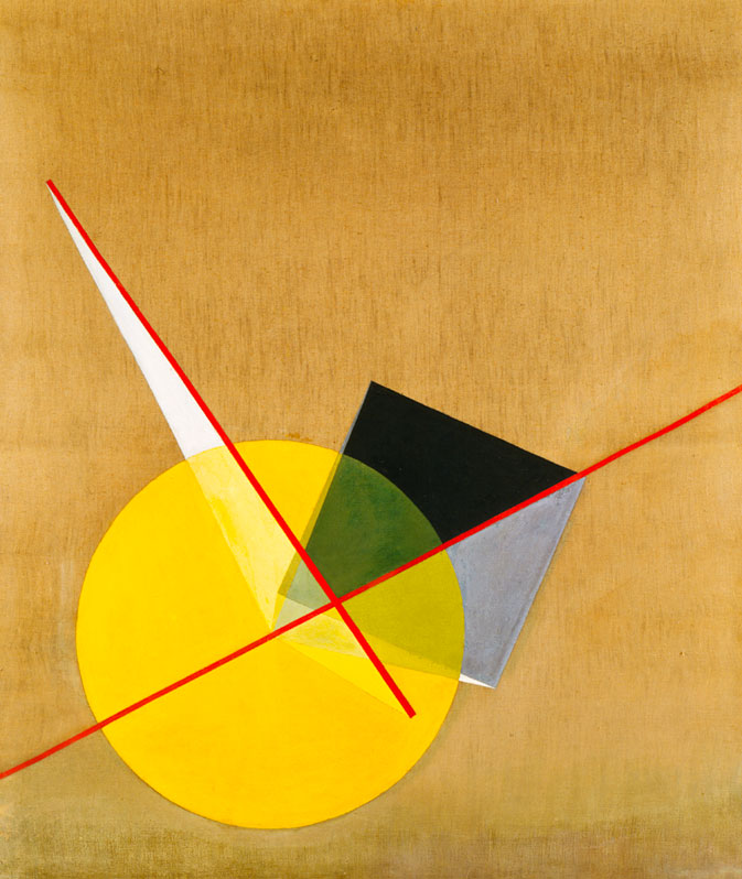 Yellow Circle – László Moholy-Nagy Tablo