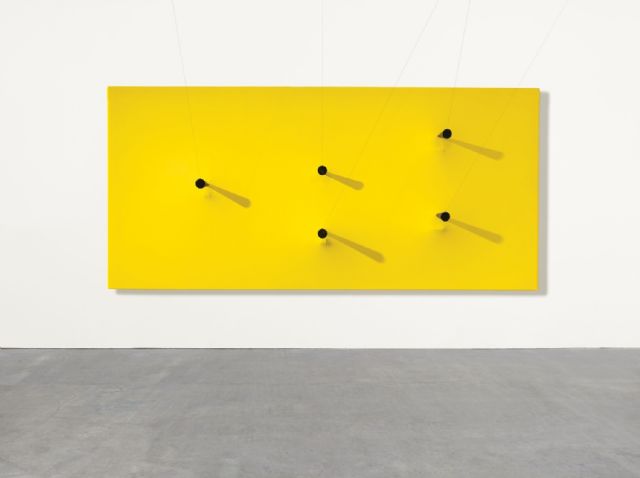 Yellow Telesculpture – Takis Tablo