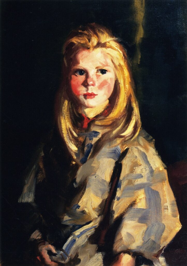 Young Blond Girl, Corrymore Lass (Bridget Lavelle) (1928) - Robert Henri Tablo