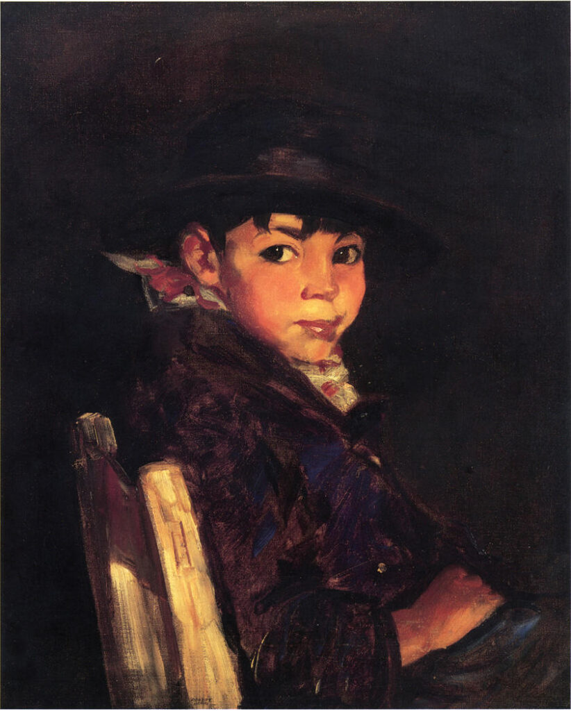 Young Sport (Francisco) (1922) - Robert Henri Tablo